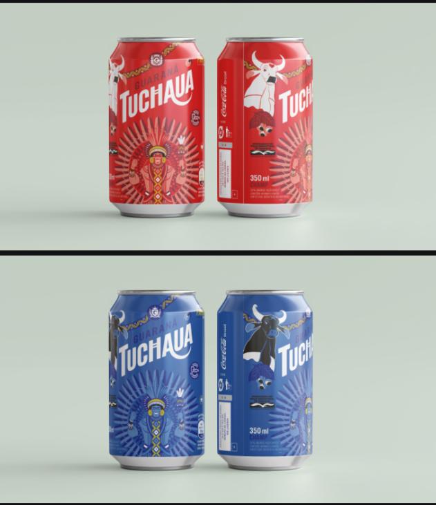 Guaraná Tuchaua exalta o orgulho nortista em latas comemorativas para o Festival de Parintins