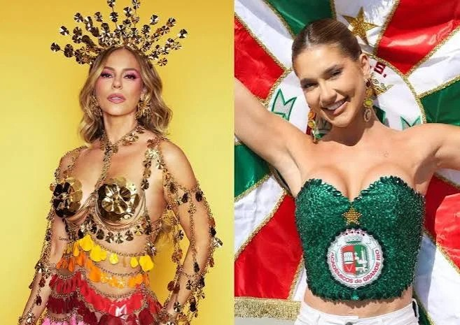 Paolla Oliveira foi convidada para ser rainha na Imperatriz quando Virginia ainda ocupava posto na Grande Rio
